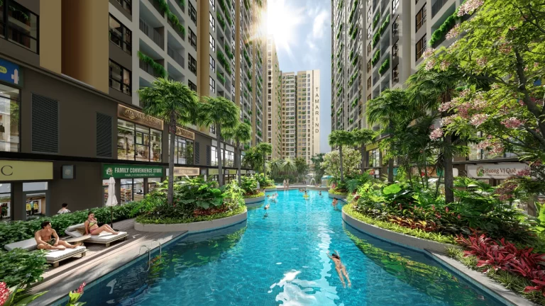 Hồ bơi — Bcons Central Park
