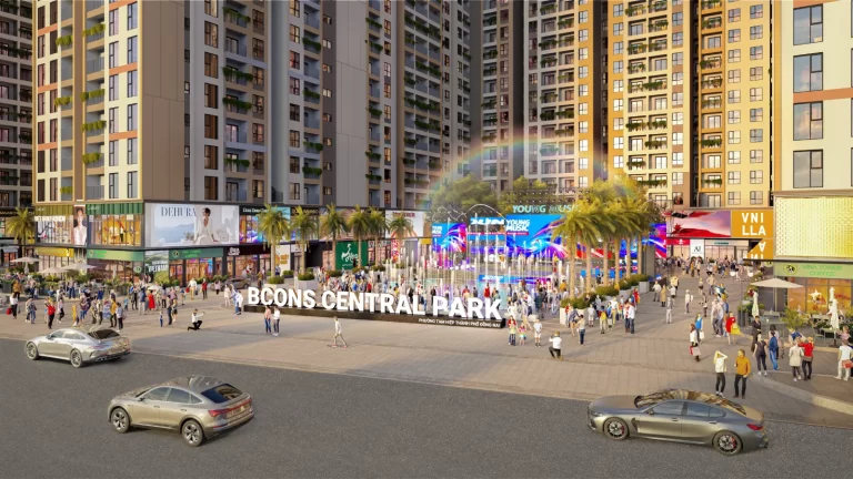 Khu trung tâm — Bcons Central Park